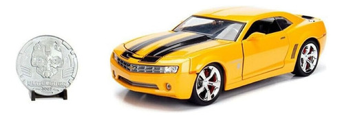 Auto Colección Transformers Camaro 2006 Bumblebee Escala1-24