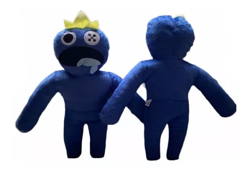 Boneco Rainbow Friends Azul Pelúcia Blue Babão Jogo Roblox