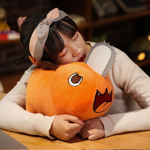 Muñeca de peluche de anime Pochita Chainsaw Man, 25 cm