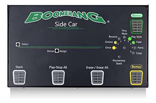 Boomerang Looper Guitar Looper Pedal - Side Car Controller