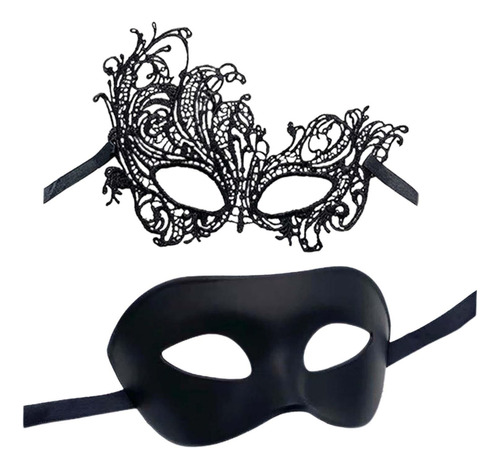 2 Máscaras De Disfraces Para Mujeres Y Hombres, Máscara De