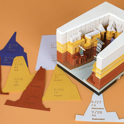 Bloc De Notas Con Calendario De Escritorio Diagonal Alley,