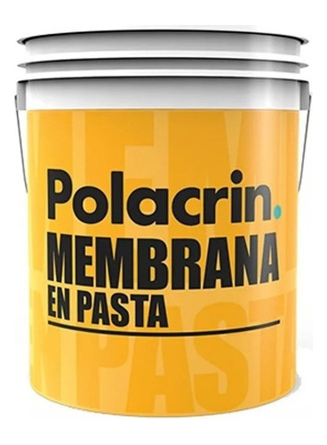 Membrana En Pasta Polacrin Impermeabilizante 20 L 100% Mm