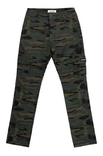 Imagem 1 de 10 de Calça Camuflada Motociclista Cargo Com Kevlar - Corse