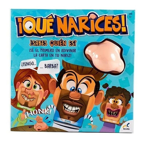 Juego Sabes Quien Es ¡que Narices! Marca Novelty