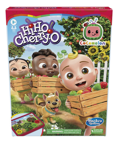 Hasbro Gaming Hi Ho Cherry-o: Juego De Mesa Cocomelon Editio