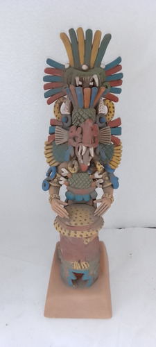 Kukulcán Dios Del Viento Cultura Maya En Barro