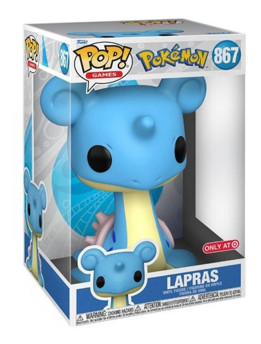 Funko Pop! Pokemon - Lapras Jumbo #867