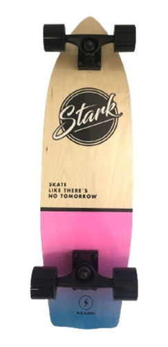 Longboard Profesional Stark Surf Skate Maple Canadiense Lija