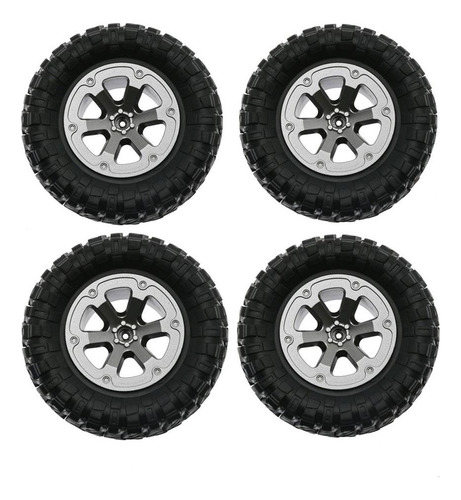 Bh Para 4pcs Rc Car Neumáticos Camión Modificación De