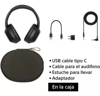 Audífonos Inalámbricos Sony Wh-1000xm4 Black N U E V 0s