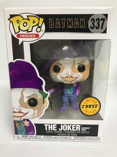 Funko Pop Batman 1989 Joker Chase 337 Jack Nicholson Nuevo