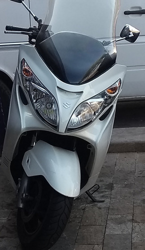 Suzuki Burgman 400 2010 Branco Perolizado Vs Citycom