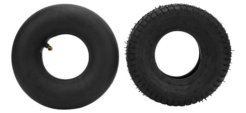 Llanta De Scooter 9x3.50-4 Duradera De Goma Negra