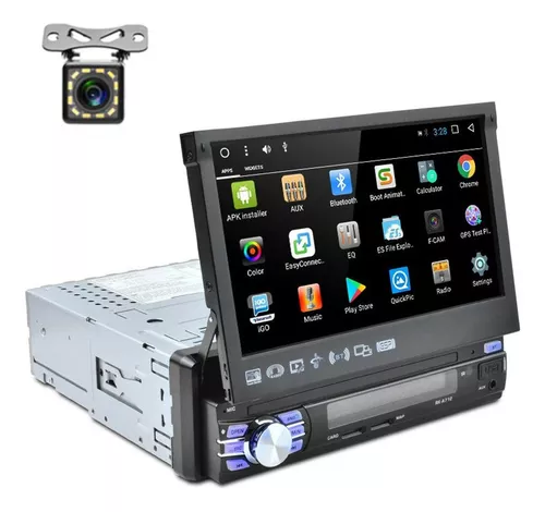 Radio De Coche 1 Din Con Auto Mirrorlink Multimedia Para Coc