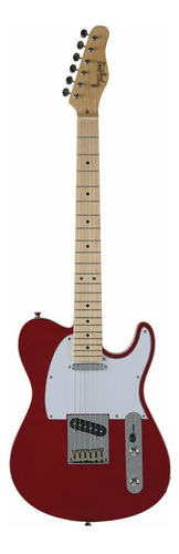 Guitarra eléctrica Tagima Classic Series T-550 de aliso 2022 candy apple con diapasón de arce