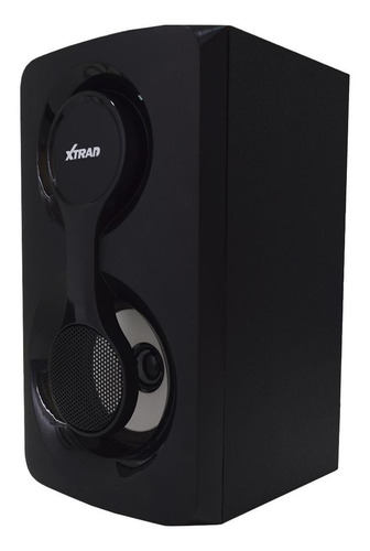 Caixa de som Xtrad XDG-12 portátil Preto 110V/227V