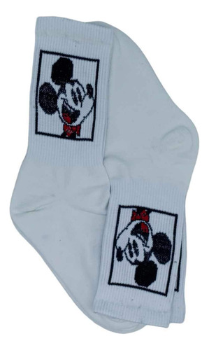 2 Pares Calcetas Raton Retro Caricatura Oldie Gym