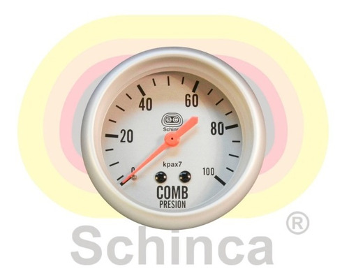 Reloj Presion Combustible 67mm Schinca Competicion