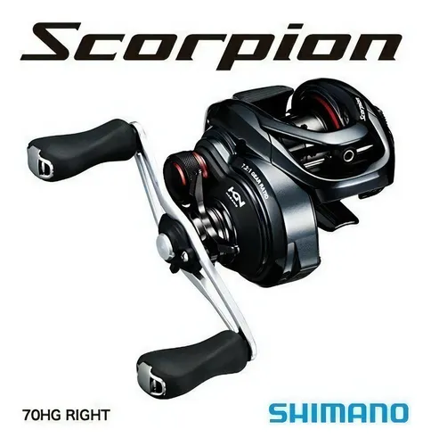 Carretilha Shimano Scorpion 70XG - Direita - Marlim Pesca