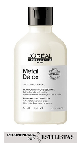  Shampoo L'oréal Metal Detox 300ml