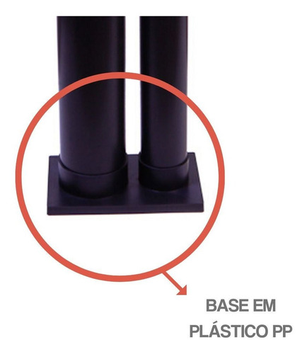 Imagem 3 de 4 de Lixeira Dispensador Copos Descartaveis Pvc Copos Água E Café