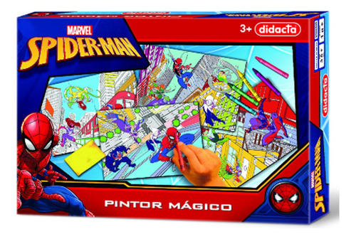 Pintor Mágico Hombre Araña Mundo Magico 