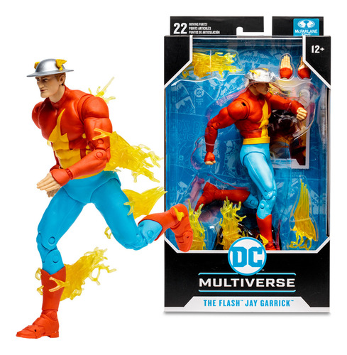 Figura De Acción Original De Mcfarlane The Flash Jay Garrick