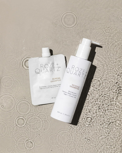 Shampoo Roze + Quartz Serene Com Facet Fix Bond Builder (8