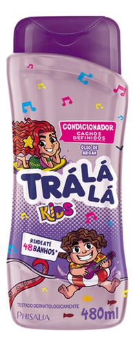 Condicionador Infantil Cachos Definidos Trá Lá Lá Kids 480ml