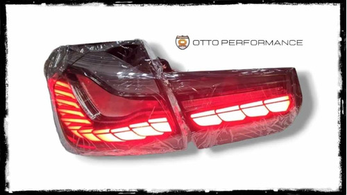 Calaveras Led Estilo M4 Para Bmw Serie 3 F30/80 12 Al 19