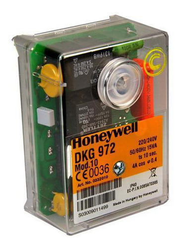 Imagen 2 de 7 de Controlador De Llama Electronico Satronic Dkg 972 N + Zocalo