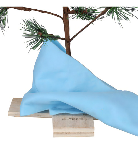 Productworks Charlie Brown Christmas Tree With Chip Music. Cor: verde