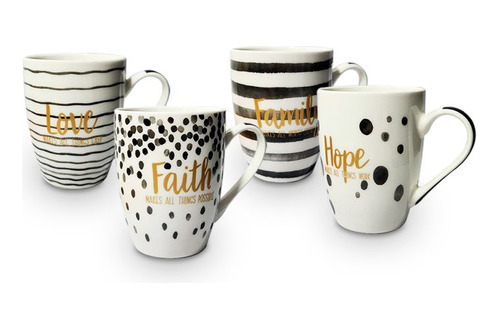 Taza Mugs 4pz