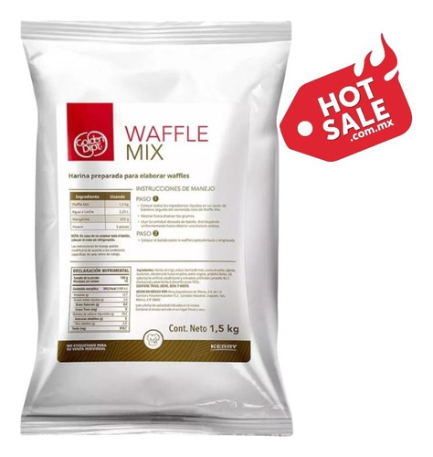 Harina Para Waffles =waffle Mix= Marca Chef's Solution