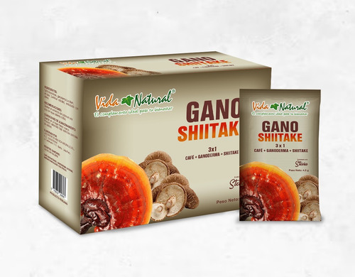 Café Con Ganoderma Y Shiitake