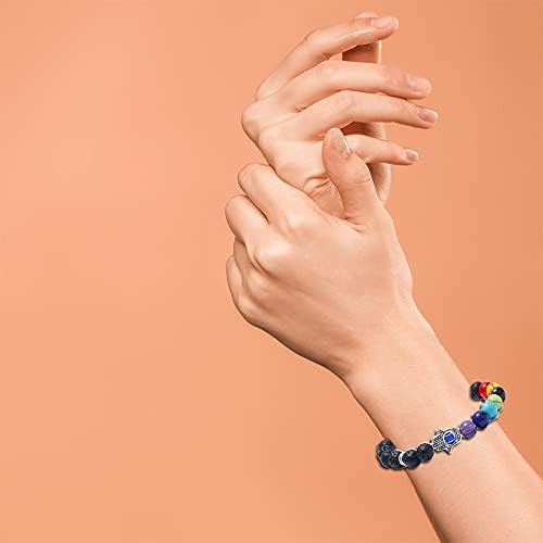 Pulseras Valijina Con Forma De Ojo Malvado, 3 Piezas, 7 Chak