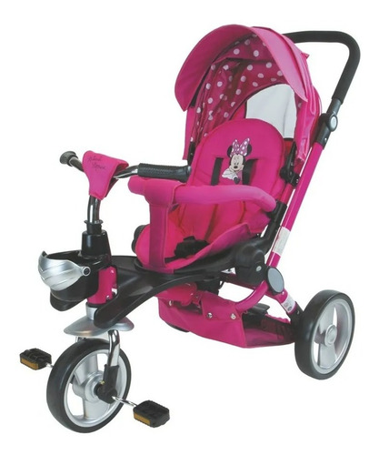 Imagen 1 de 1 de Triciclo Jogger Con Toldo Minnie Rosa 147079 007n Premium