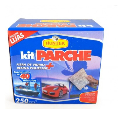 Kit Parche Fibra Trimas 250cc Reparacion Plasticos