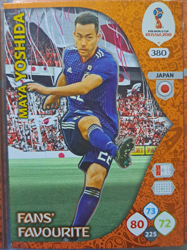 Carta Adrenalyn Rusia 2018 - Maya Yoshida Fans Favourite