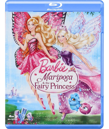 Barbie Mariposa Y La Princesa De Las Hadas | Blu Ray Nuevo