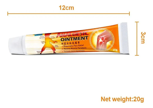 Xinnuo Crema Para Aliviar Dolor Rápido Para Cervicales,