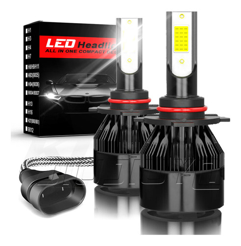 Kit Faros Luz Led 9012 14000lm Para Gmc Sierra 1500 Acadia