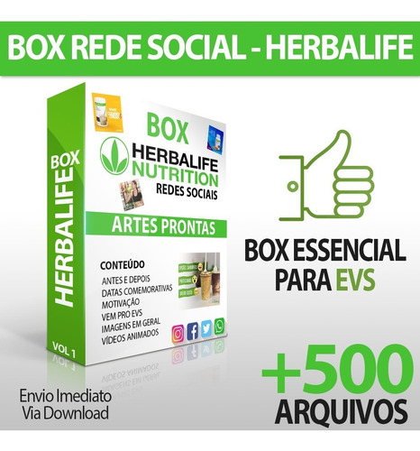 Material De Apoio Herbalife Evs Rede Social Mídia Social