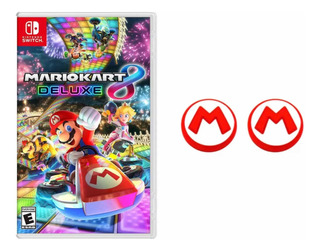 Mario Kart Deluxe 8 + 2 Grips Nintendo Switch Nuevo