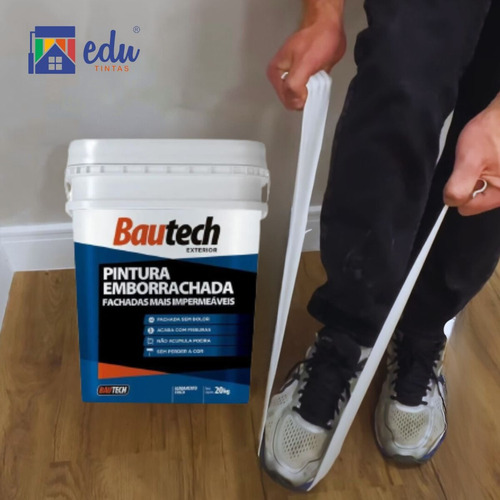 Bautech Emborrachada Excelente Resistência Ao Fissuramento