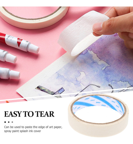 Cinta Adhesiva De Color Beige Con Capacidad Para Escribir 10