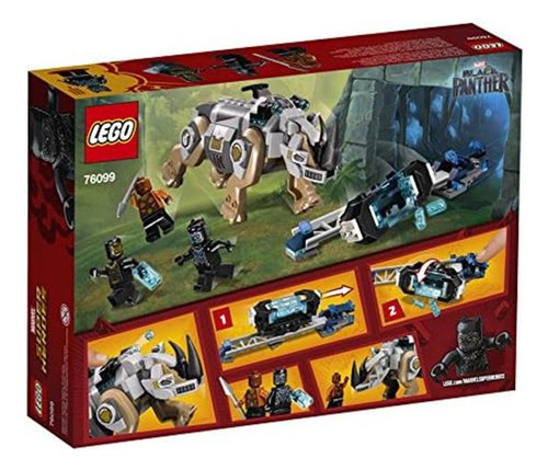 Set De Construc Lego Black Panther Killmonger Duel 76099