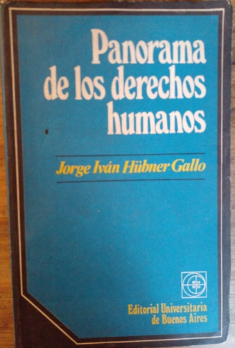 Panorama De Los Derechos Humanos - Jorge Ivan Hubner Gallo