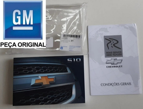 Manual Do Proprietário Da S10 2014/2015/2016 Original Novo